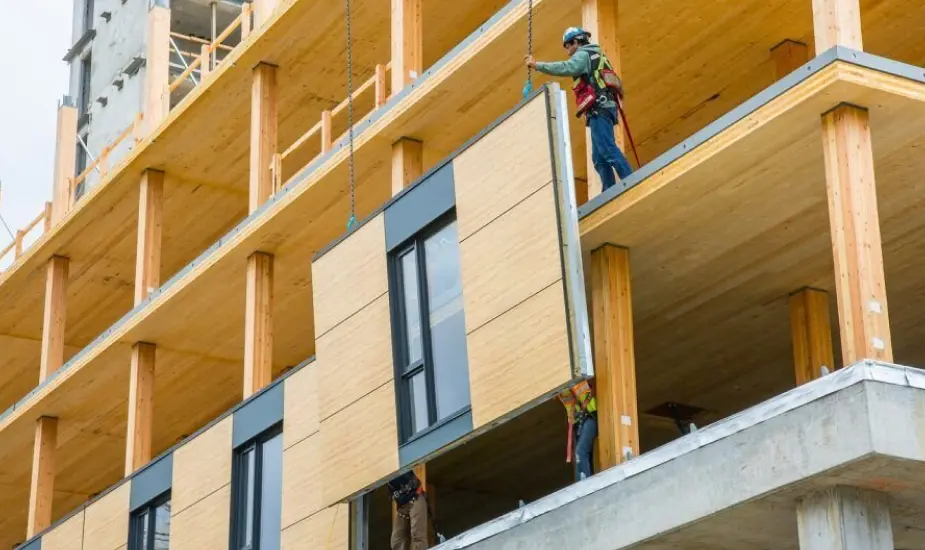 В ближайшем будущем в России могут начать строить высотные дома из деревянных панелей