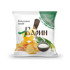 Чипсы «БАРИН» со вкусом Сметана и лук