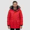 Мужская зимняя парка EXTREME WINTER SIBERIA красная