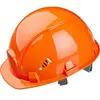 Каска защитная с храповиком оранжевая