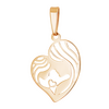 Подвеска золотая "Мать и дитя"