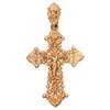 Крест из красного золота