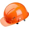 Каска защитная ЕВРО (пластиковое оголовье) оранжевая