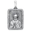 Подвеска из серебра "Святитель Николай Чудотворец"