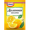 Кислота лимонная "DR. BAKERS", 8 гр