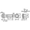 Болт ГОСТ 15589-70 (с шестигранной головкой класса точности С)