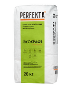 Шпаклевка гипсовая высокопрочная для заделки стыков ГКЛ и ГВЛ Экокрафт