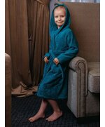 Халат махровый детский с капюшоном