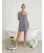 Набор для сауны махровый лазурь