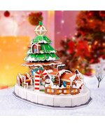 Конструктор 3D из пенокартона "Рождественский дом"