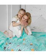 Одеяло-трансформер с регулировкой размера и веса