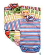 Боди водолазка полоса