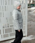 Куртка для девочек серая