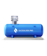 Газгольдер на 2700 литров, СпецГаз (Россия)