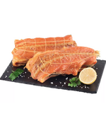 Хребты семги горячего копчения