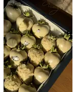 Премиум клубника в шоколаде «WHITE SHELL»