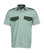 Сорочка охранника короткий рукав, цвет - оливковый