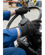 Перчатки PROFLINESPECIALIST нейлоновые с ПУ-покрытием, черный