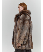 Шуба из лисицы