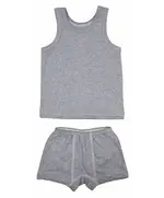 Комплект белья серый