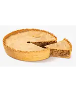 Пирог Постный с капустой и грибами