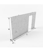 Стеновые панели неотапливаемых зданий ЭС2.6.1