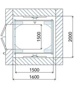 Грузовой шахтный подъемник ПГ-ШН/В-2000-3,2