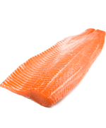 Лосось (сёмга) филе на коже ТРИМ-D охлажденное, размер 1.5–1.9 кг, в/у, сырье из Мурманска