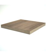 Фанера с 1 стороны облицовка шпоном Орех американский (толщина 24 мм)