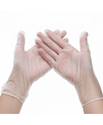Перчатки винил Эконом неопудренные