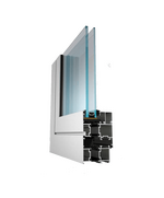Алюминиевое окно с термоизоляцией ALT W62