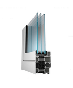 Алюминиевое окно с термоизоляцией ALT W72