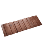 Профнастил принтек НС35: АНТИЧНЫЙ ДУБ 0,45 ММ (ДВУХСТОРОННИЙ)