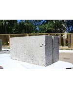 Блок керамзитобетонный полнотелый КБ-20П