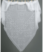 Платок ажурный пуховый