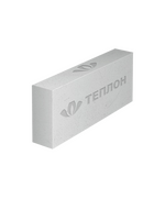 Блок газобетонный перегородочный D500