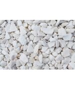 Мраморный щебень белый фр. 2,5 - 5 мм