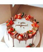 Торт на день рождения, изделие кондитерское