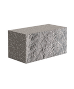 Блок стеновой рядовой с готовым фасадом