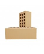 Лицевой пустотелый утолщенный цвет сахары гладкий