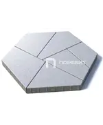 Тротуарная плитка Мозаика, мрамор, белый