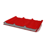 Кровельная трехслойная сэндвич-панель Пенополиизоцианурат (ПИР)