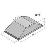 Плита ленточного фундамента ФЛ 14.24-2