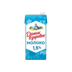 Молоко "Домик в деревне" 1.5% 950г