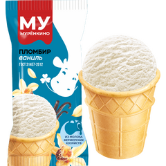 Пломбир Мурёнкино с ароматом ванили