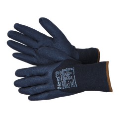 Перчатки утепл ФРИЗ ПЛЮС двуслойные со вспен. латекс. покрытием черные