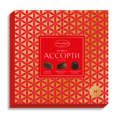 "Волшебница" Конфеты "Ассорти" (красное), 140 г