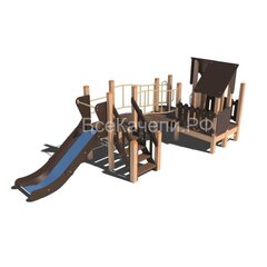 Детский игровой комплекс “Избушка 02”