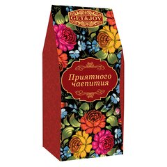Чай Приятного чаепития - красная, картонная пачка