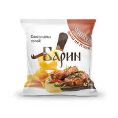 Чипсы «БАРИН» со вкусом Мясо на углях